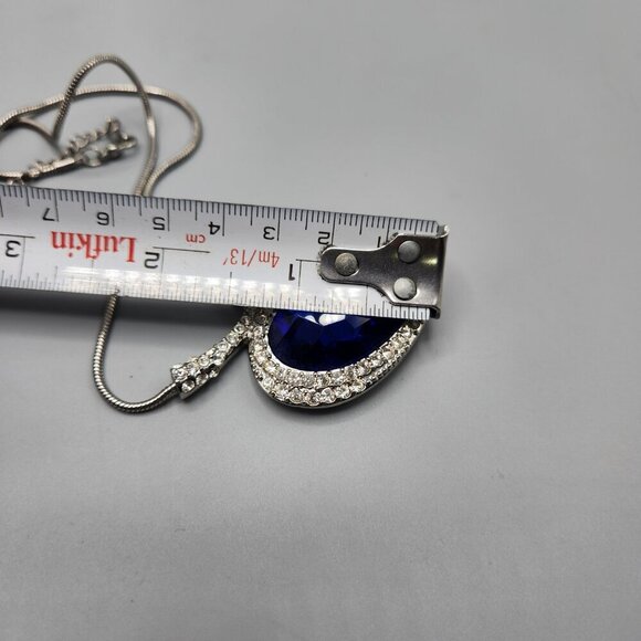 Titanic Necklace Heart of the Ocean 10K RGF - Picture 9 of 13